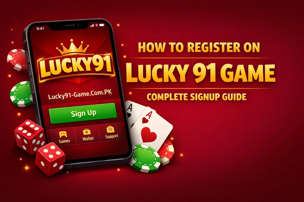 Register on Lucky 91 Game